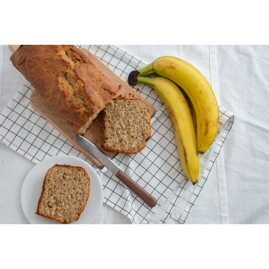 Protein Banana Bread with a Honey Drizzle