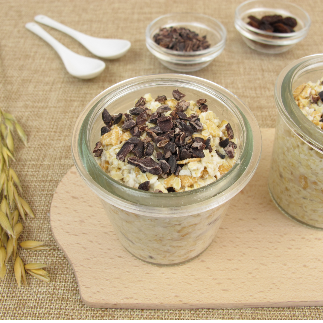 Cookie Dough Protein Overnight Oats